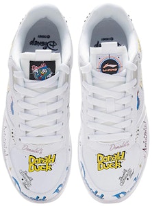 迪士尼 x 李宁 唐老鴨情人節系列 防滑耐磨 低幫 板鞋 女款 白 Shop 迪士尼 x 李宁 唐老鴨情人節系列 防滑耐磨 低幫 板鞋 女款 白