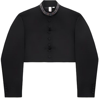 (W) CLOT SS24 숏 만다린 칼라 재킷 블랙 CLJK24S40016 Buy (W) CLOT SS24 숏 만다린 칼라 재킷 블랙 CLJK24S40016