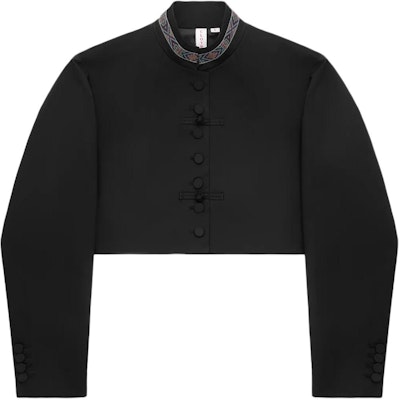 (W) CLOT SS24 숏 만다린 칼라 재킷 블랙 CLJK24S40016 Order (W) CLOT SS24 숏 만다린 칼라 재킷 블랙 CLJK24S40016