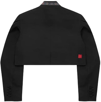 (W) CLOT SS24 숏 만다린 칼라 재킷 블랙 CLJK24S40016 Lookbook (W) CLOT SS24 숏 만다린 칼라 재킷 블랙 CLJK24S40016