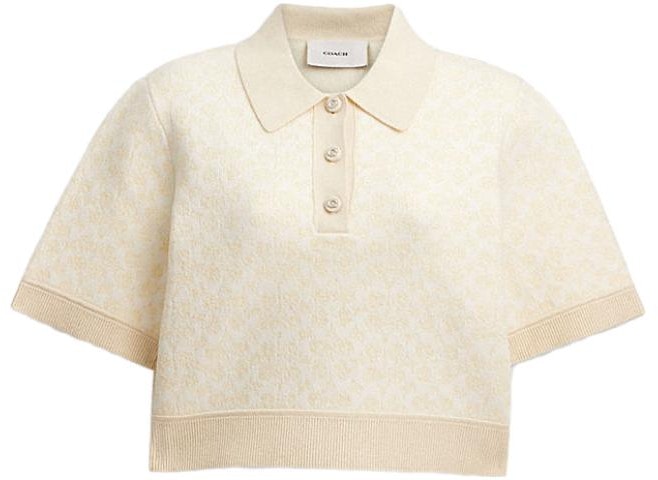 women-coach-beige-short-sleeve-button-up-sporty-polo-shirt-ck-040-cu-3