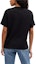 Lookbook (Women) COACH Black Crew Neck Short Sleeve T-Shirt CP861-BLK
