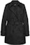 Buy (Women) COACH Black Double-Breasted Belted Mid-Length Trench Coat. F34024-BLK