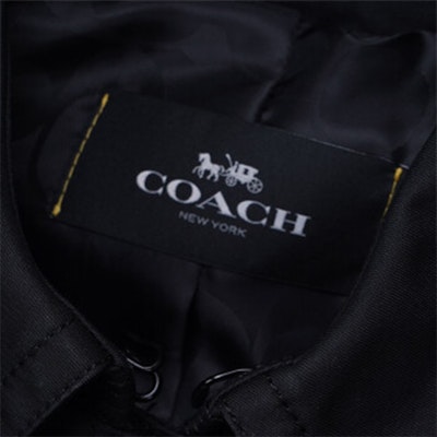 (Women) COACH Black Double-Breasted Belted Mid-Length Trench Coat. F34024-BLK Purchase (Women) COACH Black Double-Breasted Belted Mid-Length Trench Coat. F34024-BLK
