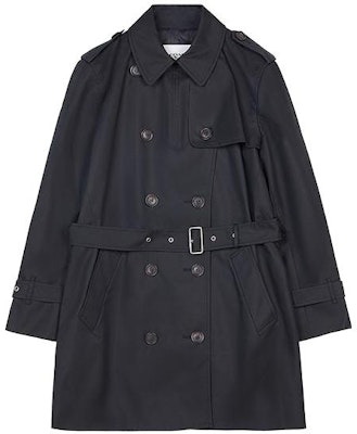 (Women) COACH Black Double-Breasted Mid-Length Trench Coat. C8762-BLK Buy (Women) COACH Black Double-Breasted Mid-Length Trench Coat. C8762-BLK