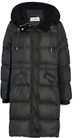 (Women) COACH Black Long Sleeve Hooded Zip-Up Mid-Length Down Jacket. F34128-BLK (Women) COACH Black Long Sleeve Hooded Zip-Up Mid-Length Down Jacket. F34128-BLK