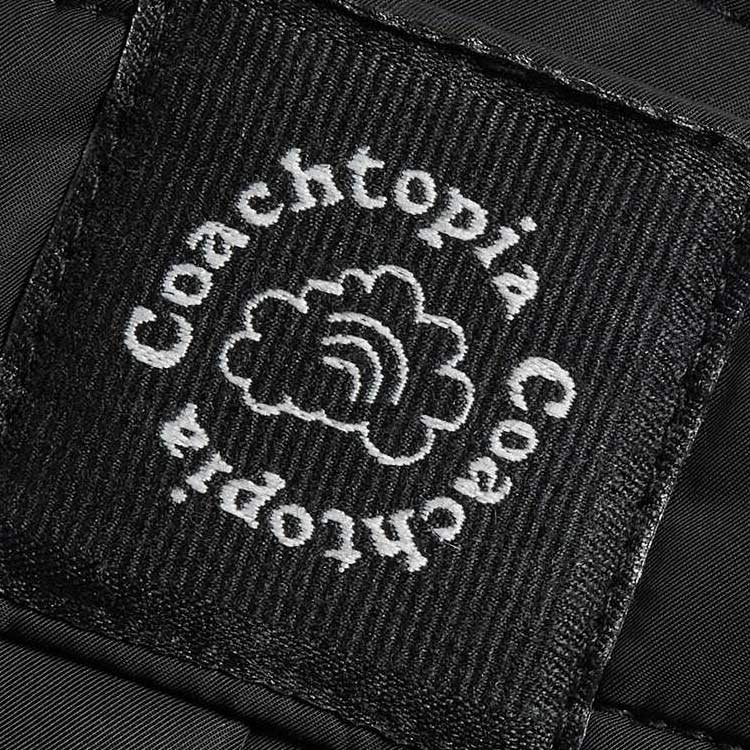 Sizing (W) COACH Rok Hitam Low-Waist Desain Polos Kasual. CR806-BLK