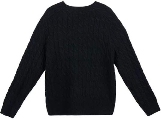 (Women) COACH Black Round Neck Long Sleeve Sweater with Logo Print. CY564-BLK Lookbook (Women) COACH Black Round Neck Long Sleeve Sweater with Logo Print. CY564-BLK