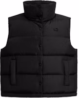 Order (Women) COACH Black Sleeveless Loose Fit Vest CV308-BLK
