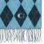 Shop (W) 코치 블루 다이아몬드 프린트 니트 스카프. CE486QWP