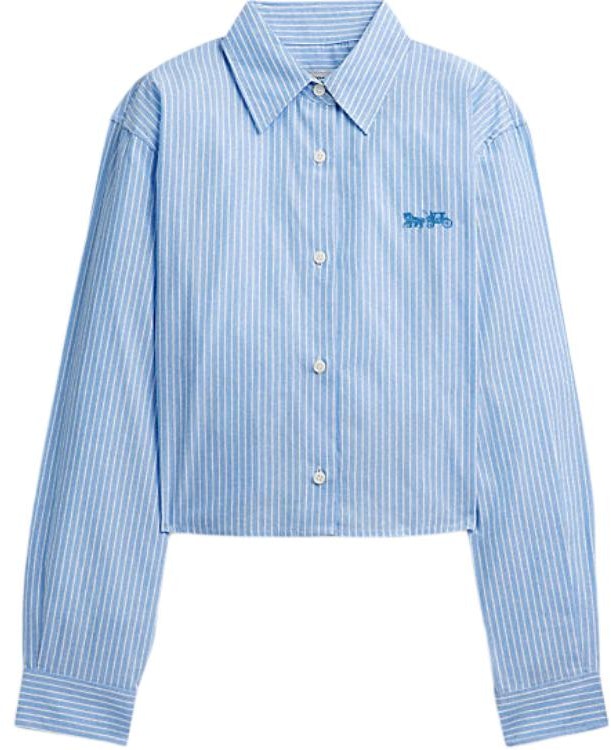 women-coach-blue-striped-button-up-cropped-long-sleeve-shirt-cq-221-bl-mc