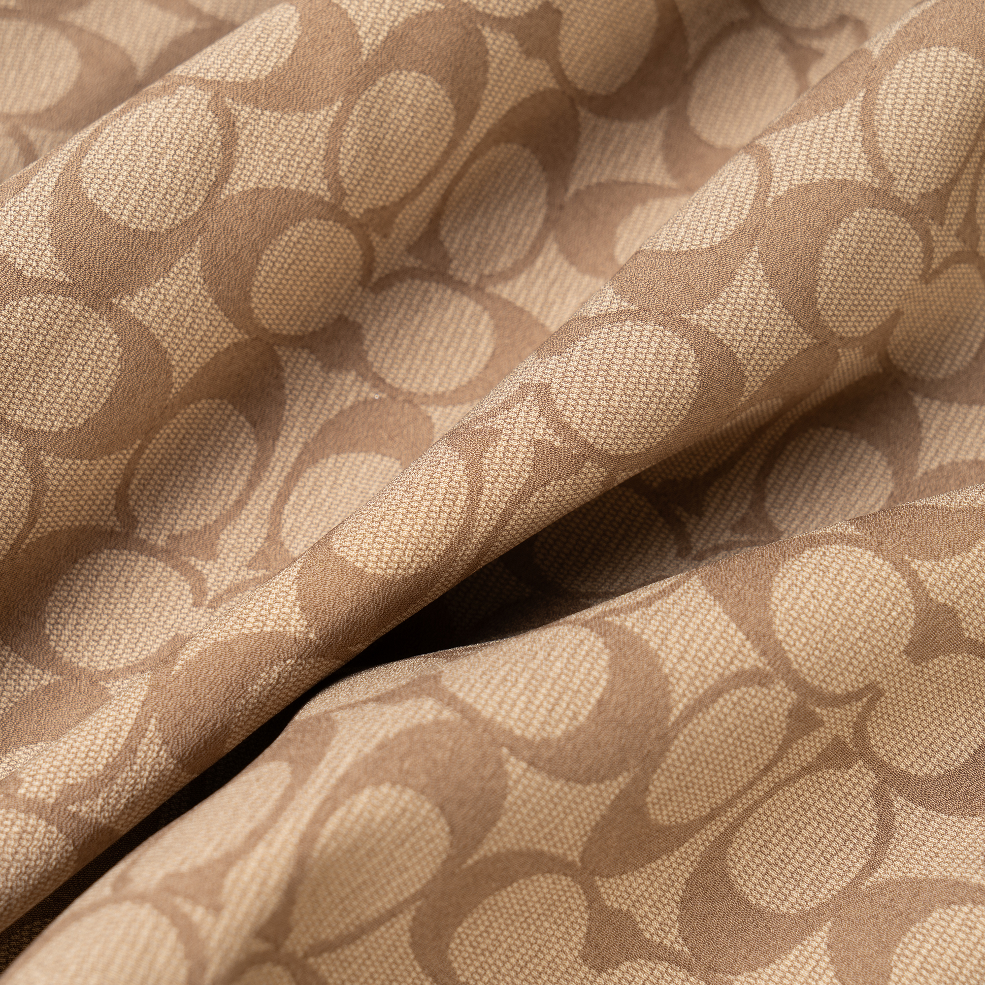 Shop (W) COACH 棕色Logo印花拉鍊外套 SS23系列 CB618-E7V