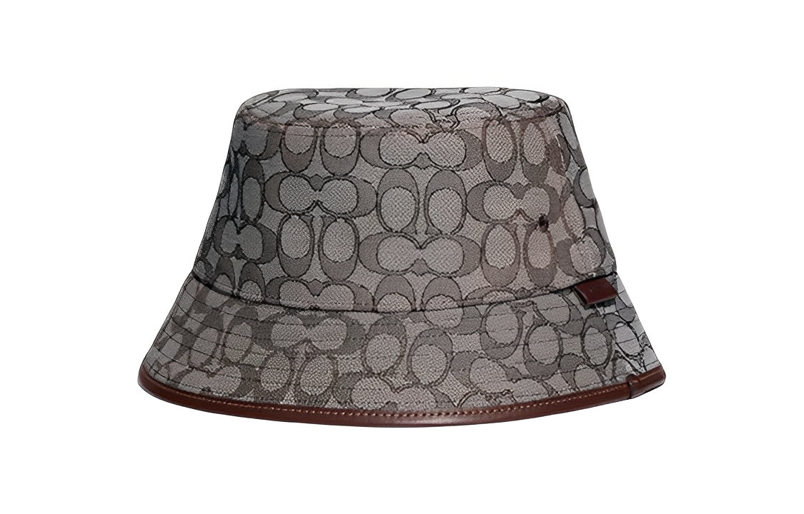 Order (W) COACH Topi Bucket Fashion Logo Klasik Coklat. CH790