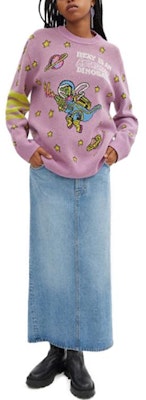 (W) COACH Cosmic Letter Sweater Rajutan Ungu Bordir. CJ305-PUP Lookbook (W) COACH Cosmic Letter Sweater Rajutan Ungu Bordir. CJ305-PUP