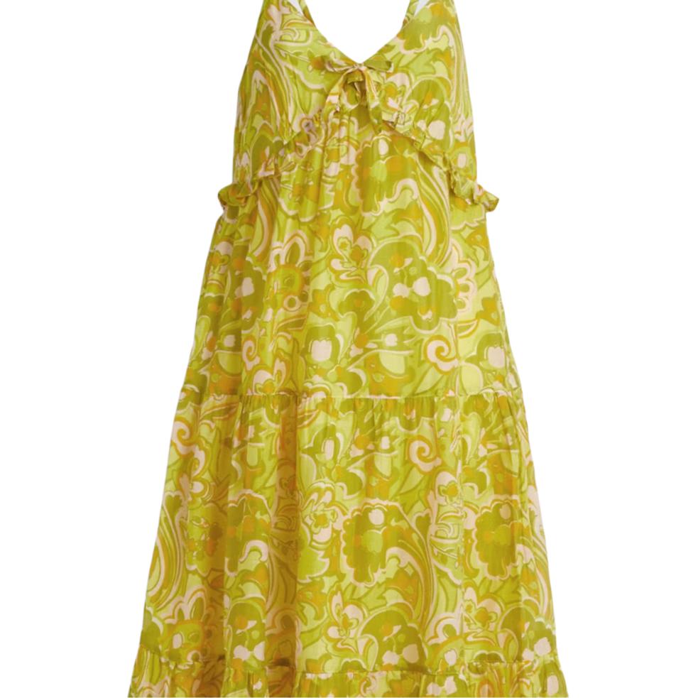Purchase (W) COACH Cotton Voile Floral Maxi Slip Dress - Pelbagai Warna CBD99-Y1F