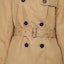 Sizing (Women) COACH Double-Breasted Khaki Trench Coat C8770-EAL