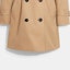 Sizing (W) COACH Jas Trench Double-Breasted dengan Sabuk Warna Khaki. CG049-EAL