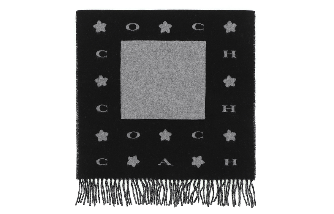 Shop (W) COACH Syal Fashion Trend Simple dan Serbaguna. 76391-BLK