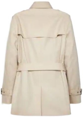 (Women) COACH FW22 Double-Breasted Belted Trench Coat Beige Long Sleeve. C88772-C4Q Lookbook (Women) COACH FW22 Double-Breasted Belted Trench Coat Beige Long Sleeve. C88772-C4Q