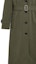 Details for (Women) COACH FW22 Solid Color Belted Trench Coat in Fern Green. CB591-FRN