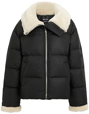 (W) 蔻驰 2023秋冬款黑色长袖拉链羽绒外套。 CL327-BLK Buy (W) 蔻驰 2023秋冬款黑色长袖拉链羽绒外套。 CL327-BLK