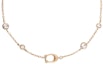 Lookbook (W) COACH Gelang Perhiasan Mewah Huruf Berlapis Emas dan Zirkon. C9449-GLD
