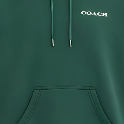 (W) COACH Hoodie Sweatshirt Logo Hijau Print. C8784-AR2 Purchase (W) COACH Hoodie Sweatshirt Logo Hijau Print. C8784-AR2