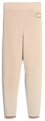 (Women) COACH High-Waisted Straight-Leg Casual Sweatpants Khaki Color CE425-IVO Buy (Women) COACH High-Waisted Straight-Leg Casual Sweatpants Khaki Color CE425-IVO