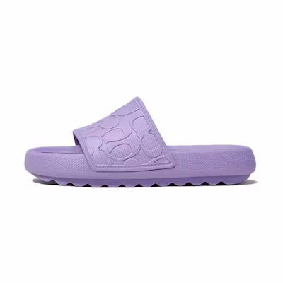 (W) Coach 'Lavender Fashion Thick-Soled Slide'