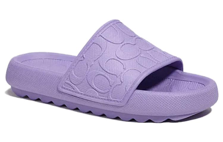 (W) Coach 'Lavender Fashion Thick-Soled Slide' 圖 2