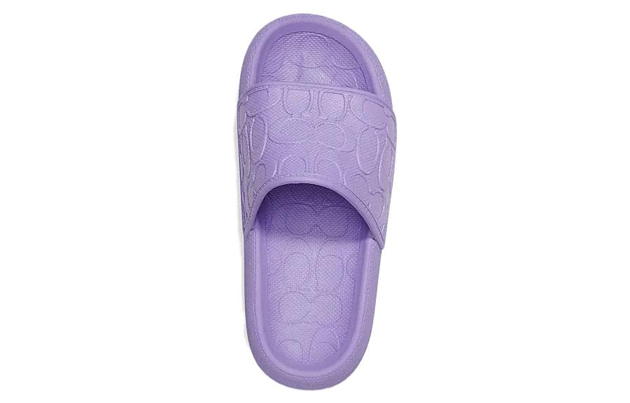 (W) Coach 'Lavender Fashion Thick-Soled Slide' 圖 3