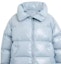 Details for (Women) COACH Light Blue Puffer Jacket with Zipper and Collar. CM607-LBL