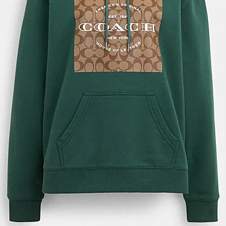 (Women) COACH  Logo Print Pullover Hoodie. C8774-WHT 圖 7