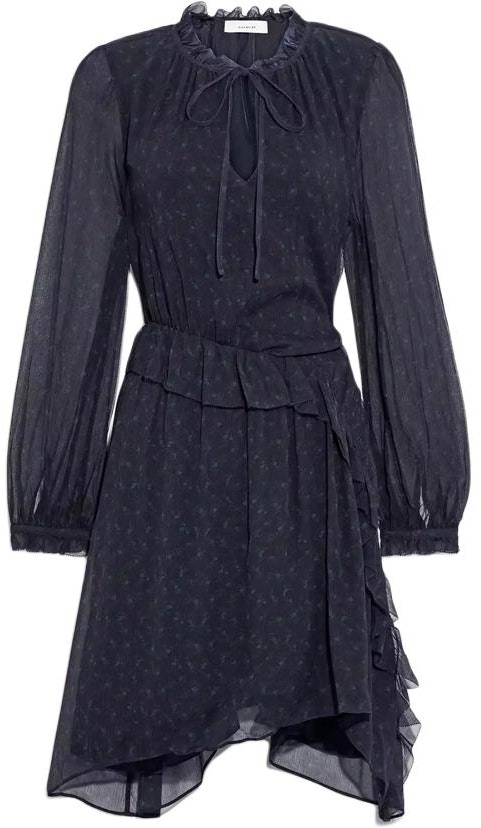 women-coach-navy-blue-floral-ruffle-v-neck-tie-long-sleeve-dress-c5473-nav
