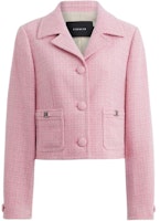 (Women) COACH Pink Casual Long-Sleeve Short Jacket - SS24 Collection. CN469-PIN (Women) COACH Pink Casual Long-Sleeve Short Jacket - SS24 Collection. CN469-PIN