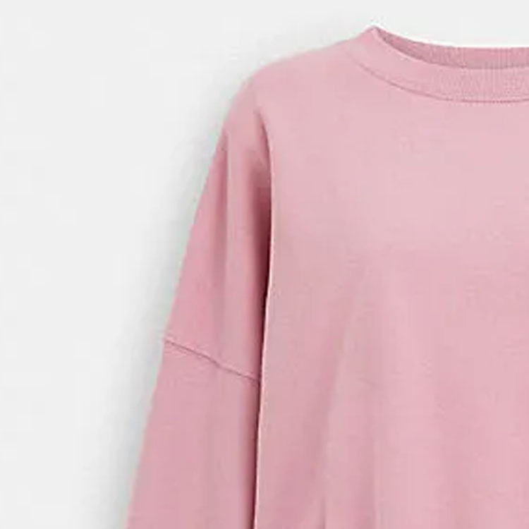 Shop (W) COACH Pink Heart Letter Print Crewneck Sweatshirt Gaya Kasual. CP225-PIN
