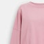 Shop (W) COACH Pink Heart Letter Print Crewneck Sweatshirt Gaya Kasual. CP225-PIN