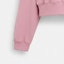 Details for (W) COACH Pink Heart Letter Print Crewneck Sweatshirt Gaya Kasual. CP225-PIN