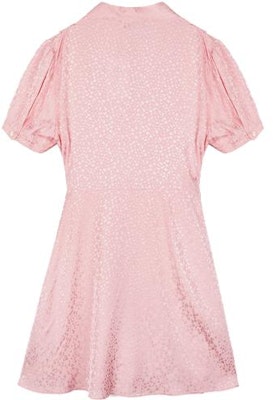 (Women) COACH Pleated Front Short Sleeve Dress with Pointed Collar C8778-LRD Lookbook (Women) COACH Pleated Front Short Sleeve Dress with Pointed Collar C8778-LRD