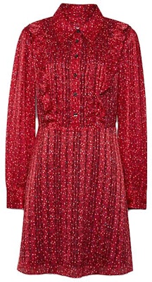 (W) COACH 波點印花長袖襯衫式腰帶連衣裙 C5153-BLC Purchase (W) COACH 波點印花長袖襯衫式腰帶連衣裙 C5153-BLC