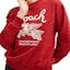 Purchase (Women) COACH Red Printed Crewneck Long-Sleeve Sweatshirt. CX314-XKH