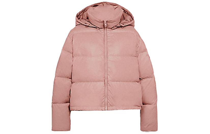 Lookbook (W) コーチ ローズピンク ジップ襟 長袖 ダウンジャケット. F76281-ROS
