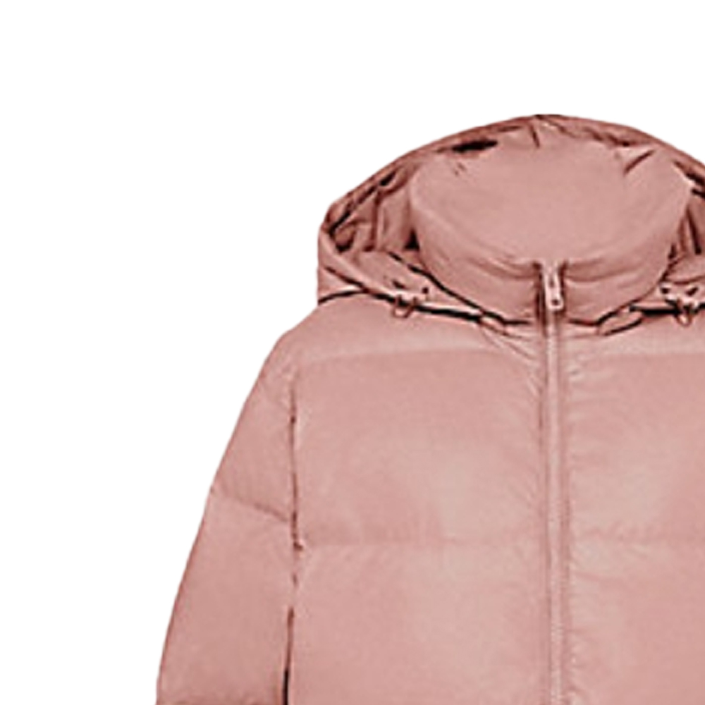 Shop (W) コーチ ローズピンク ジップ襟 長袖 ダウンジャケット. F76281-ROS