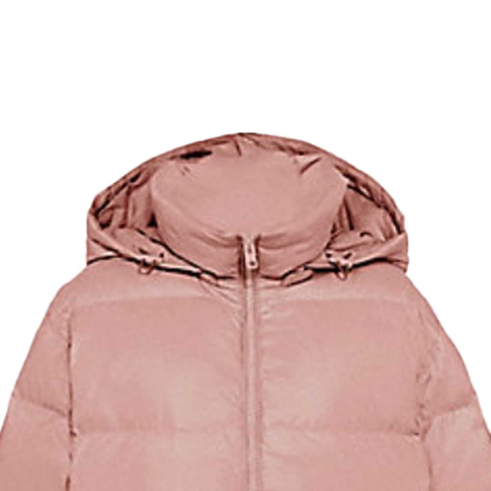 Cheap (W) コーチ ローズピンク ジップ襟 長袖 ダウンジャケット. F76281-ROS