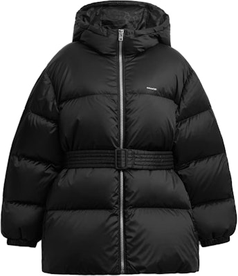 (Women) COACH Solid Color Hooded Down Jacket with Zipper Closure. CCA28 Order (Women) COACH Solid Color Hooded Down Jacket with Zipper Closure. CCA28