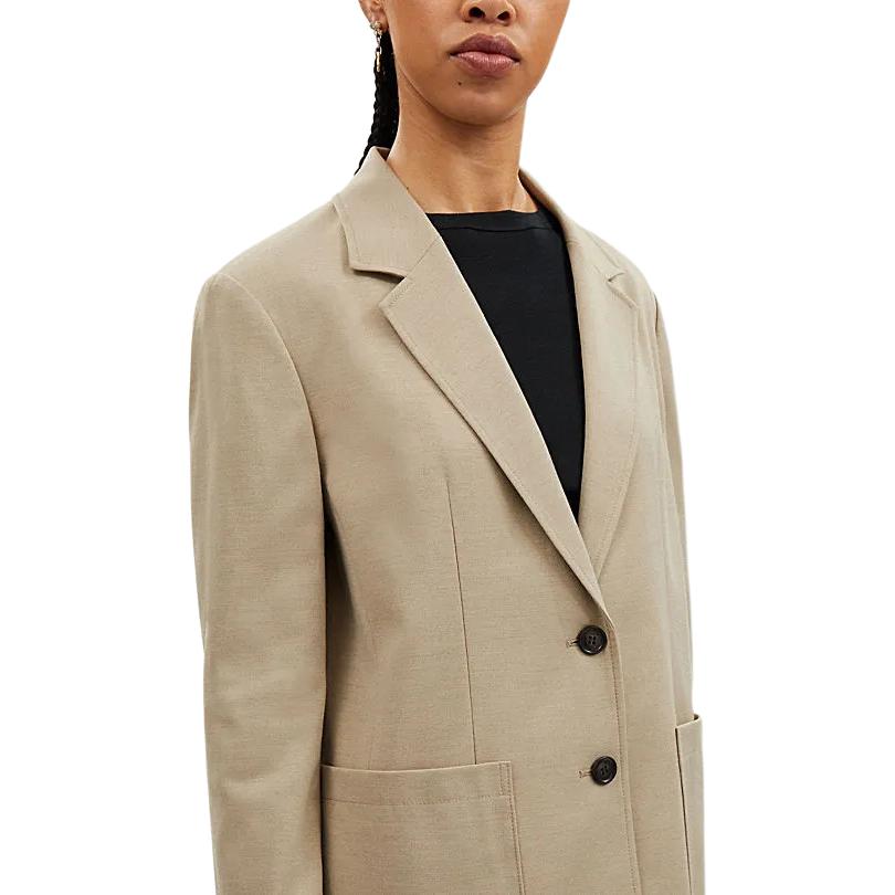 Purchase (W) COACH 纯色单排扣西装外套 绿茶色 SS24 CQ773-TAA