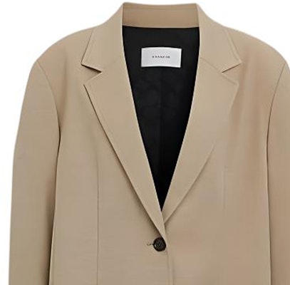 (W) COACH 纯色单排扣西装外套 绿茶色 SS24 CQ773-TAA Sizing (W) COACH 纯色单排扣西装外套 绿茶色 SS24 CQ773-TAA