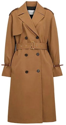 (Women) COACH SS24 Double-Breasted Long Trench Coat in Dark Khaki. CR502-DKH Buy (Women) COACH SS24 Double-Breasted Long Trench Coat in Dark Khaki. CR502-DKH