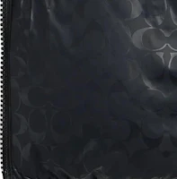 Details for (W) COACH SS24 素色拉鍊立領背心 - 黑棕色 CU417-BK