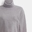 Sizing (W) COACH SS24 Sweater High Neck Solid Abu-Abu Ash. CQ223-LEB